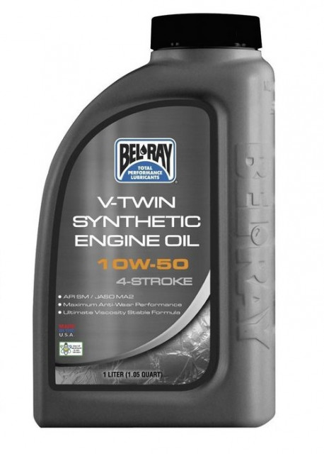 Bel-Ray V-TWIN Ulei Sintetic 10W-50 1L (pentru motoare 4T)