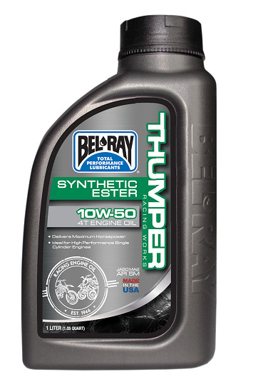 Ulei sintetic ester Thumper Racing Works Bel-Ray 10W-50 1L (pentru motoare 4T)