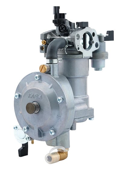 Set conversie GPL pentru Honda GX 160, GX 200, 168F (cu robinet de benzină) model 2