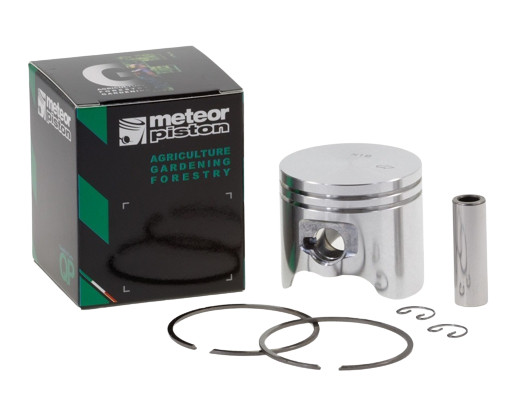 Piston complet pentru motocoasa Husqvarna 343FR, Ø 42mm (2 segmenți) Meteor
