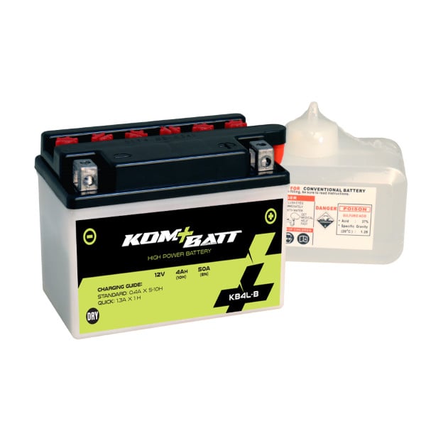 Baterie KOMBATT KB4L-B (4AH 12v) pentru scuter, ATV