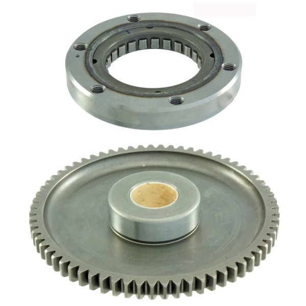 Set bendix și coroana pentru scuter Suzuki Burgman 400cc (RMS)
