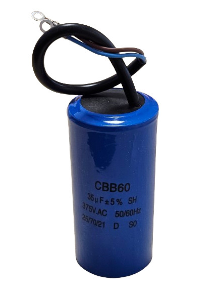 Condensator de pornire pentru motor electric (CBB60 375V 50/60Hz 35uF)