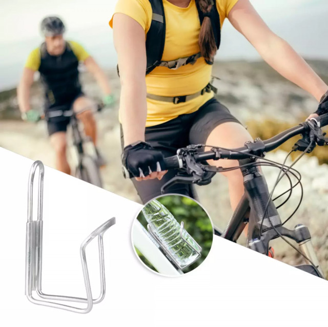 Suport aluminiu pentru bidon de apă bicicletă
