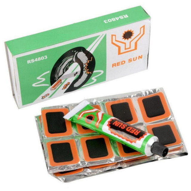 Set petice pentru camera bicicletei (48 bucăți)