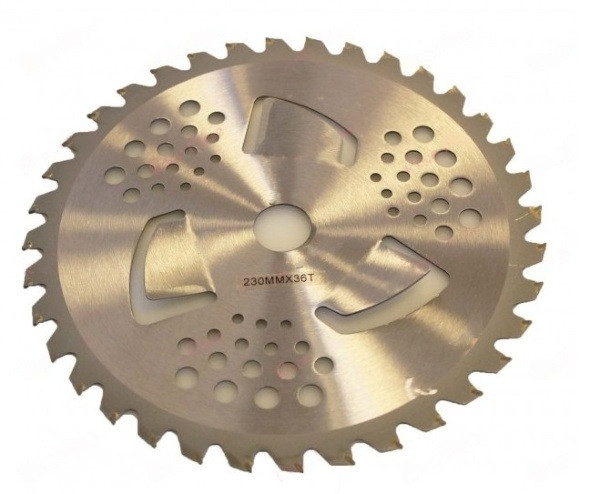 Disc tăietor pentru motocoasă cu aripioare 255 x 40T x 25,4 mm