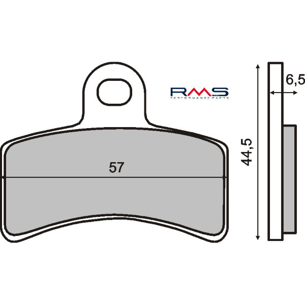 Plăcuțe frână Gas Gas 125-200-250cc