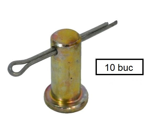 Set șurub și bolț de forfecare motosapă (7 x 22 mm) 10 bucăți
