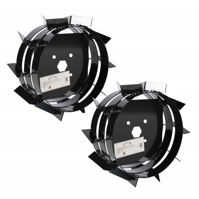 Pereche roți metalice motocultor (set de 2)