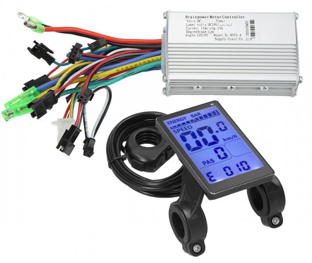 LCD-M5 Display + Controller pentru bicicletă electrică (36V, 48V - 500W)