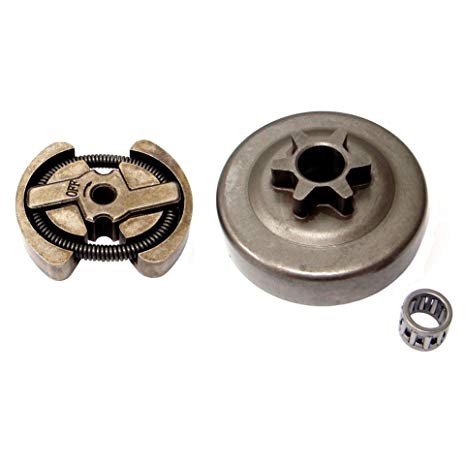 Set ambreiaj complet pentru drujbă Husqvarna modele 235, 236, 240, pas 3/8
