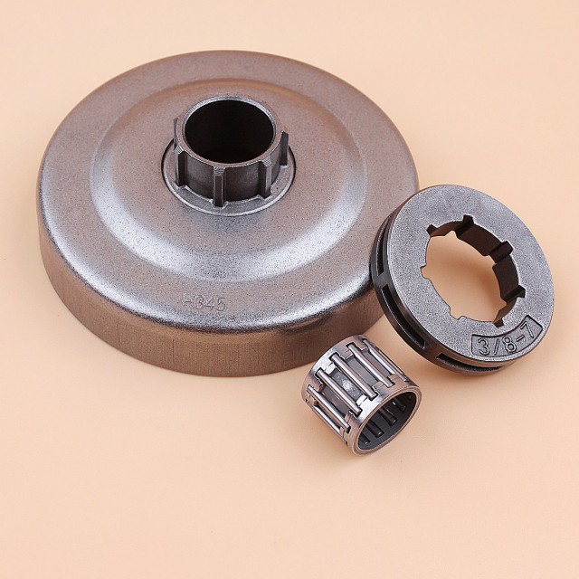 Tambur ambreiaj pentru drujba Husqvarna 340, 345, 350, 357, 359 - pinion 3/8