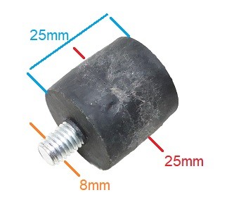 Amortizor universal pentru generator, motopompă (cu șurub de 8 mm)