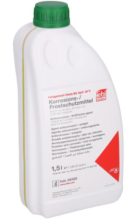 Antigel diluat verde FEBI BILSTEIN 26580, 1.5 litri