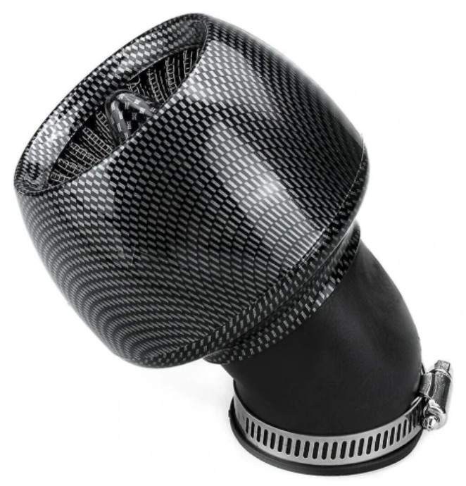 Filtru sport pentru aer din carbon, universal, scuter, 35 - 42mm