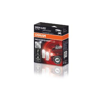 Set de 2 becuri LED W5W - OSRAM NIGHT BREAKER 2825DWNB-2HFB
