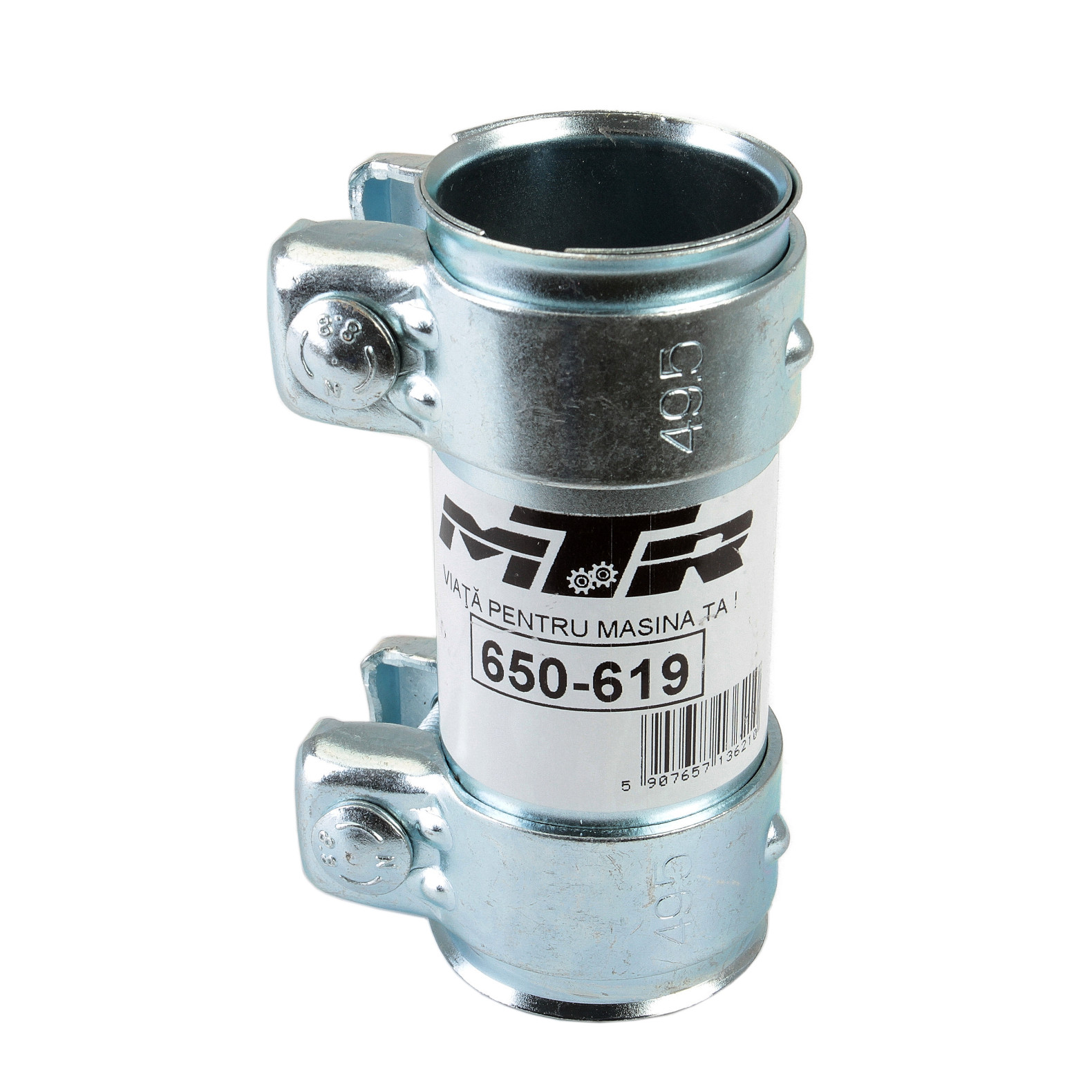 Conector țeavă esapament 45.5x48x120 pentru FIAT Scudo I (ianuarie 1995 - decembrie 2003), CITROEN Jumpy I (ianuarie 1995 - decembrie 2007) și PEUGEOT Expert I (ianuarie 1995 - decembrie 2007)