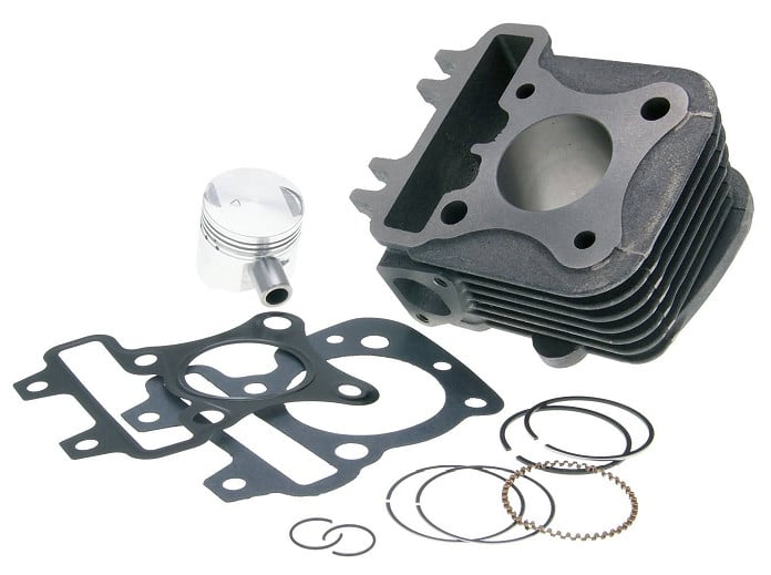 Set motor 50cc 4T pentru scuter Piaggio