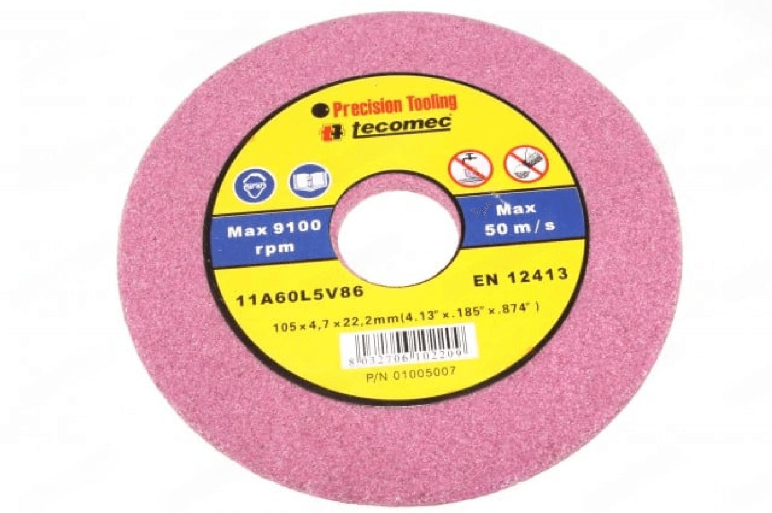 Disc de ascuțit lanț de drujbă 145 x 4.7 x 22.2 mm Tecomec