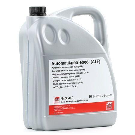 Ulei pentru cutie automată FEBI BILSTEIN ATF MB14, 5 litri, roșu, cod 36449