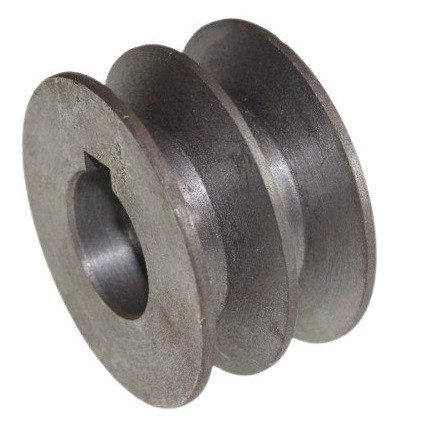 Fulie dublă motor electric 24mm x 77mm