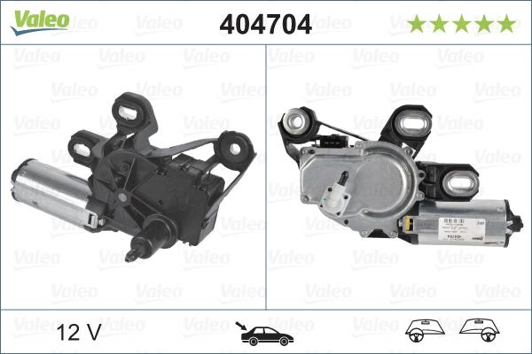 Valeo 404704 - Motor pentru ștergătoare de parbriz - RESIGILAT