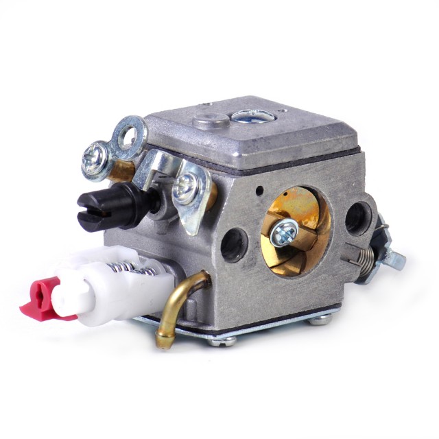 Carburator pentru drujbă Husqvarna 340, 345, 350, 353 (cu pompă, 2 țevi)
