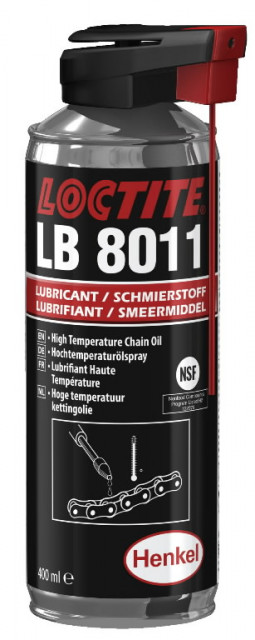 Loctite 8011 - Spray pentru lubrifierea lanțurilor (400ml)