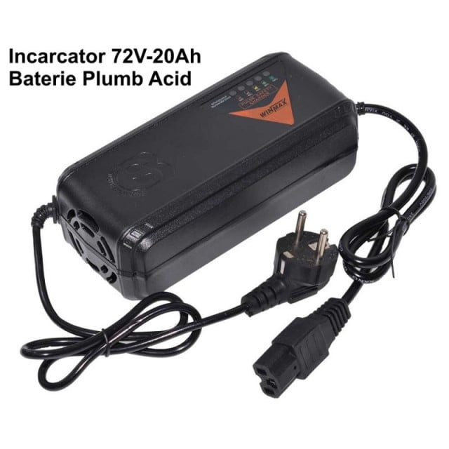 Încărcător baterii 72V, 20A (Pb-Acid)