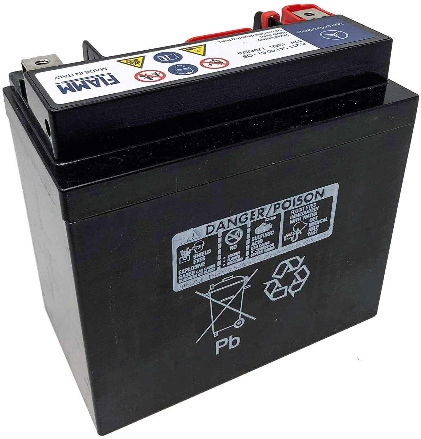 Acumulator Mercedes auxiliar 12Ah 12V 200A