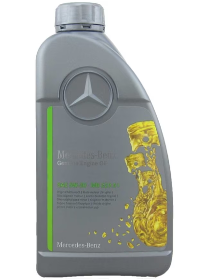 Ulei MERCEDES BENZ MB229.51 5W30 A000989690611ABDE, volum 1 litru, sintetic, pentru motor