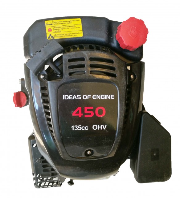 Motor pentru mașina de tuns gazon 4,5 CP / 135cc (ax vertical) Model 450