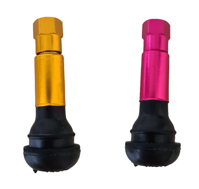 Valvă metalică dreaptă tubeless