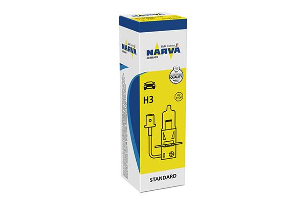 Bec Proiector NARVA 48321 H3, 12V, 55W, Pk22S