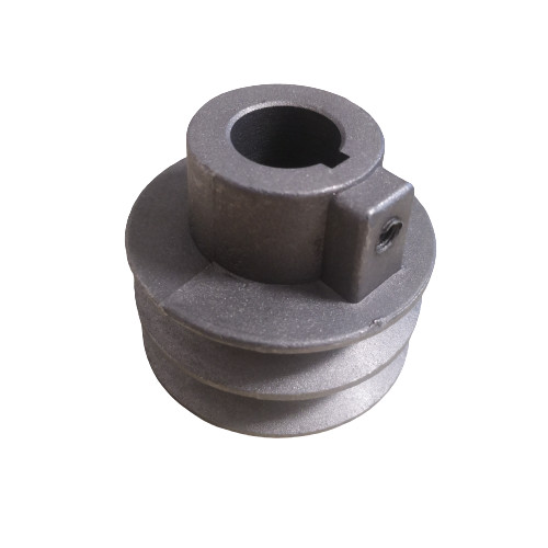 Fulie dublă pentru motor generator, motopompă, motocultor 5-7CP (ax 20mm, diametru 73mm)