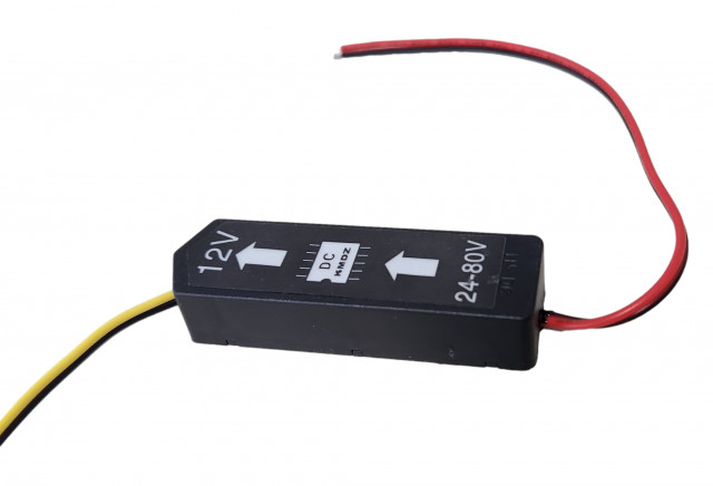 Convertor tensiune 24-80V - 12V