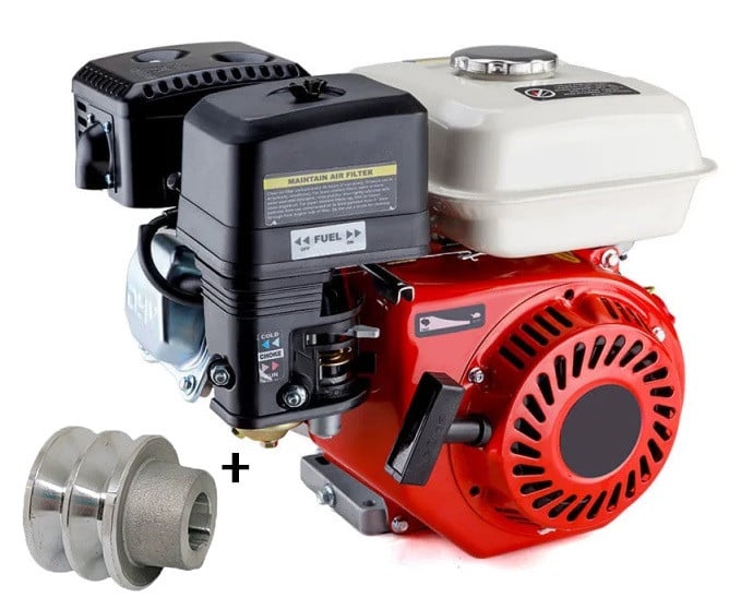 Motor 6.5 CP pentru motosapă / motopompă / motocultor (Ax pană)