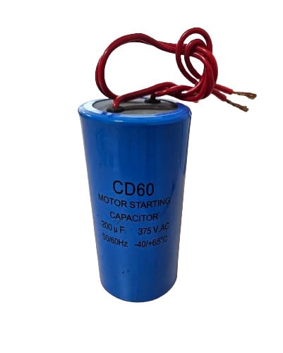 Condensator pentru pornirea motorului electric (CD60 200uF 250V)