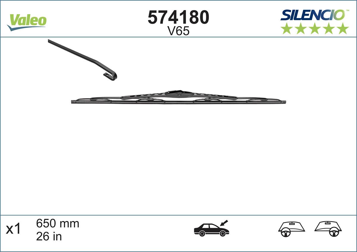 Lamela Ștergător VALEO 574180