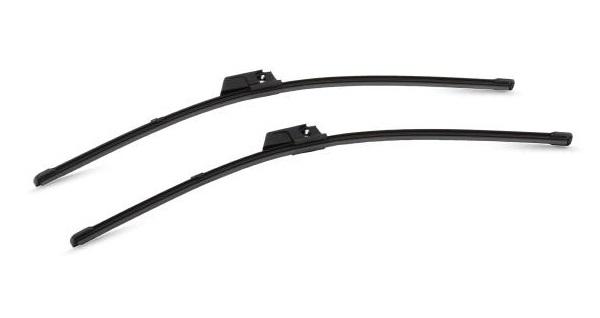Set ștergătoare parbriz VALEO SILENCIO X.TRM FLAT BLADE 574307, 560 mm, fără carcasa, cu spoiler