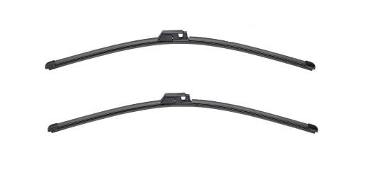 Set ștergătoare parbriz VALEO SILENCIO FLAT BLADE 574320, lungimi 580 mm și 590 mm, lamă lată, compatibil cu AUDI A8 D3 (4E2, 4E8)