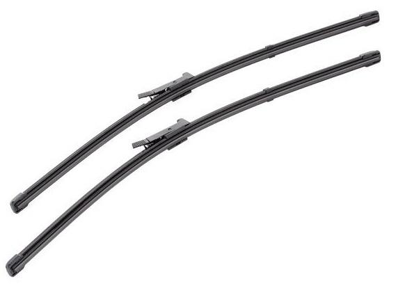 Set ștergătoare parbriz VALEO SILENCIO X.TRM FLAT BLADE 574464, 550 mm, fără carcasă, cu spoiler