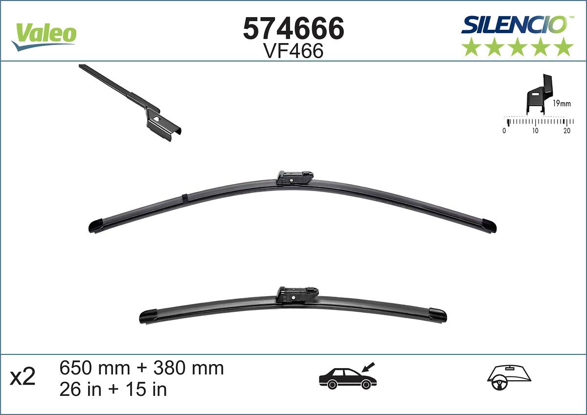 Lamela Ștergător Valeo 574666