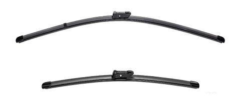 Set ștergătoare parbriz VALEO SILENCIO FLAT BLADE 577890, lungimi 750 mm și 500 mm, lamă lată, compatibil cu FORD TRANSIT
