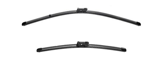 Set ștergătoare parbriz VALEO SILENCIO FLAT BLADE 577892, lame de 630 mm și 500 mm, ștergător cu lamă lată