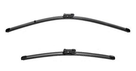 Set ștergătoare parbriz VALEO SILENCIO X.TRM 577896, lungimi 680 mm și 500 mm, fără carcasă, cu spoiler
