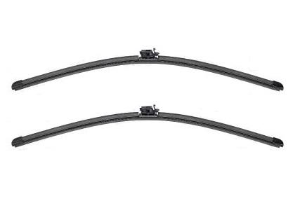 Set ștergătoare parbriz VALEO SILENCIO X.TRM FLAT BLADE, lungimi 600 mm și 475 mm, cu spoiler, cod 577922