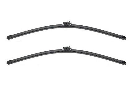 Set ștergătoare parbriz VALEO SILENCIO FLAT BLADE, model 577968, lungimi 650 mm și 600 mm, lamă lată