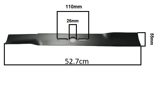 Lamă universală pentru mașina de tuns gazon, 52.7 cm