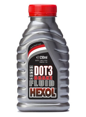 Lichid de frână Hexol DOT3 230ml